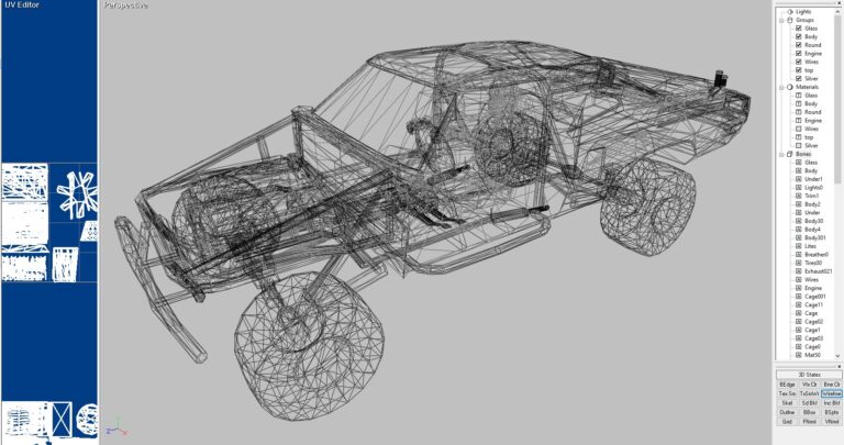 Nine WireFrame