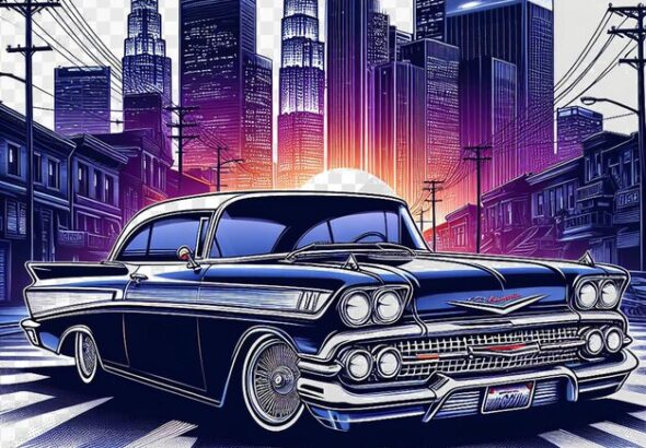 lowrider-v8-isolated-transparent-background-car-png-automobile-los-angeles-gangster-style_985204-78041
